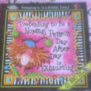 Puzzle by White Mountain. 550ct. Prentending to be a Normal Person